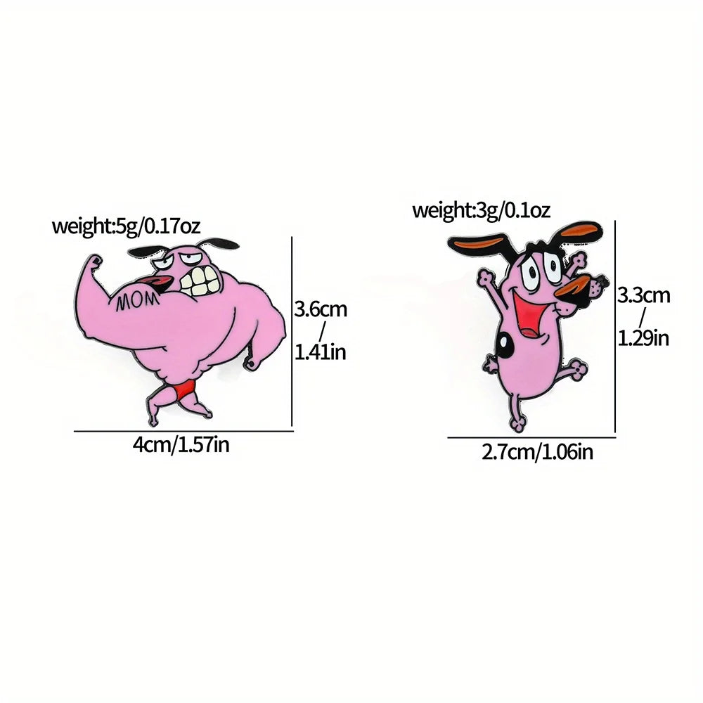 Anime Cartoon Brooch