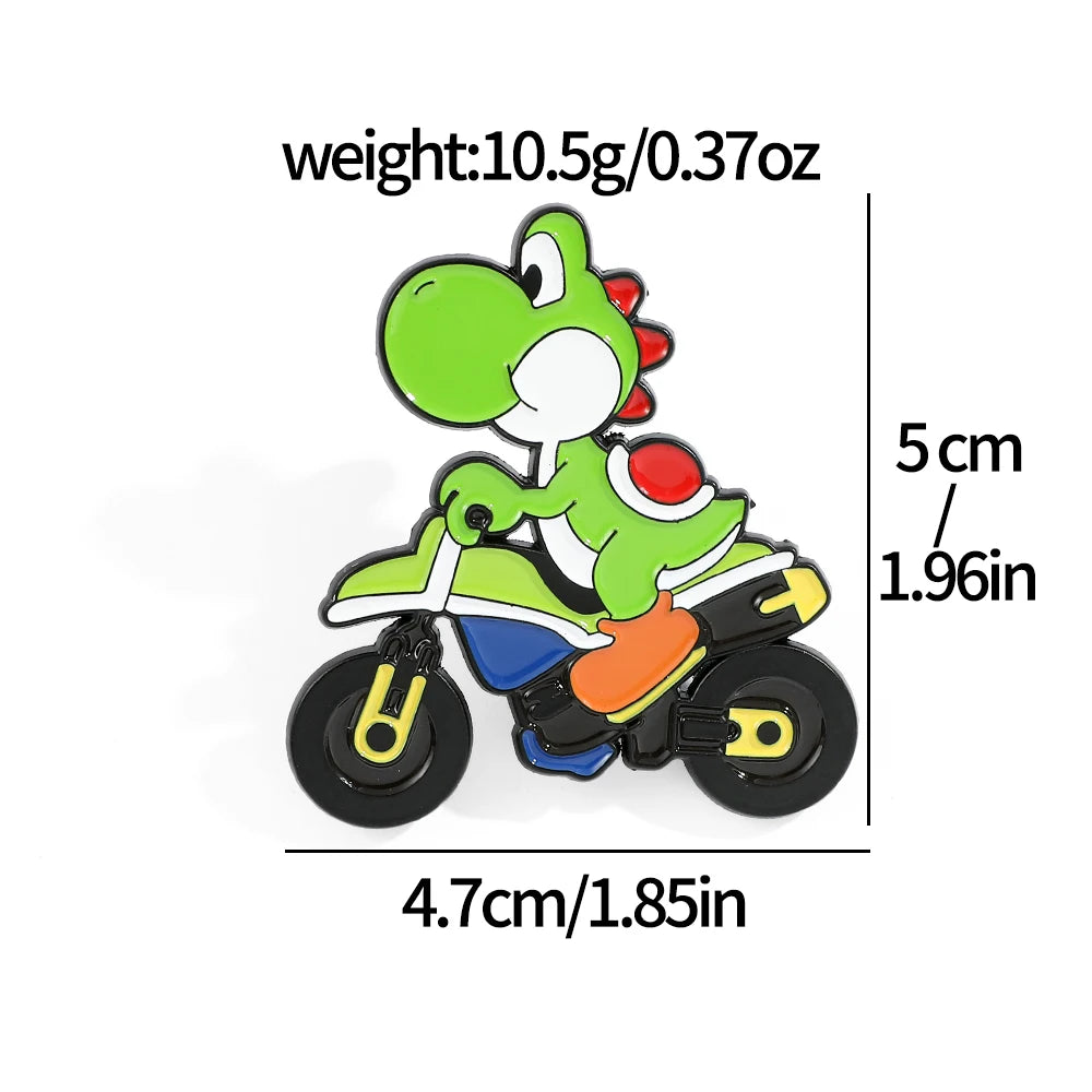 Mario Enamel Pins