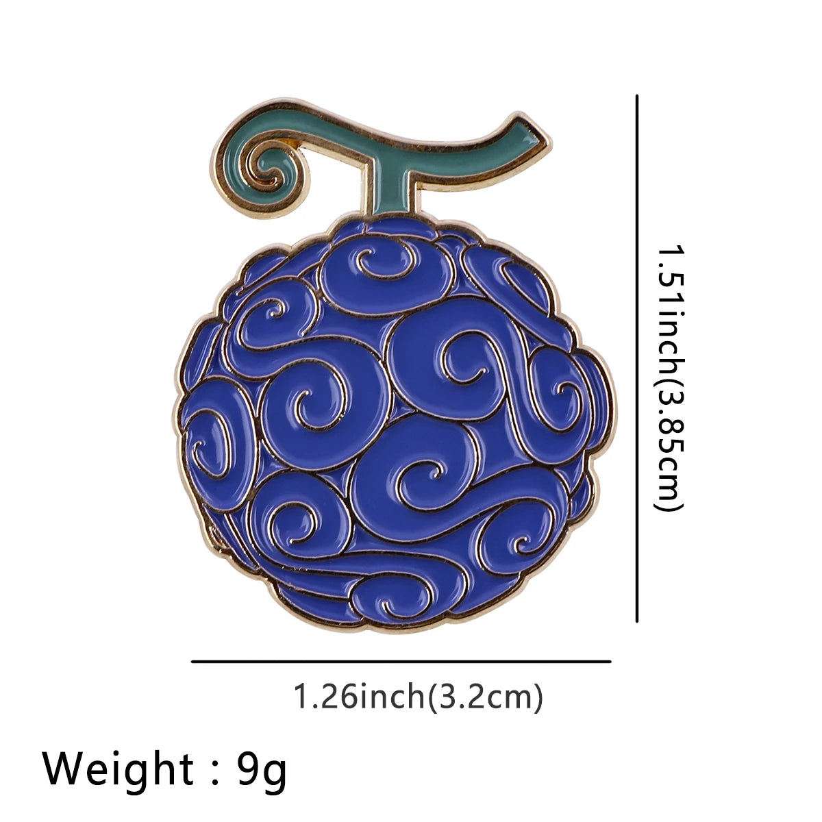 One Piece DEVIL FRUITS Pins