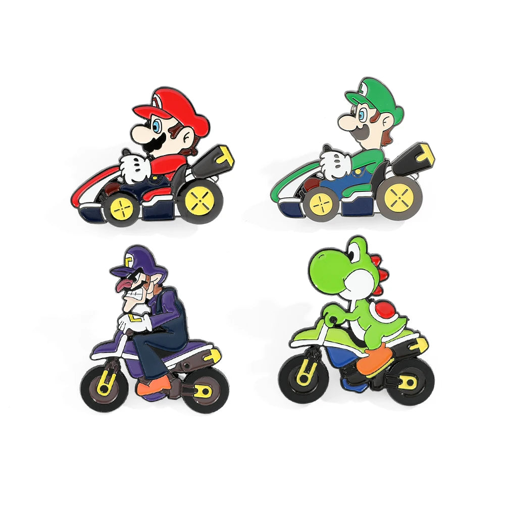 Mario Enamel Pins