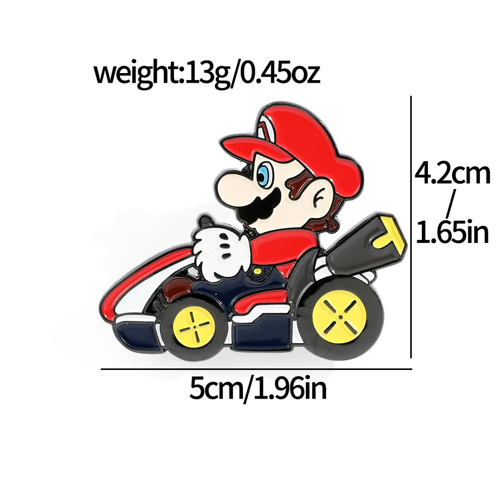 Mario Enamel Pins