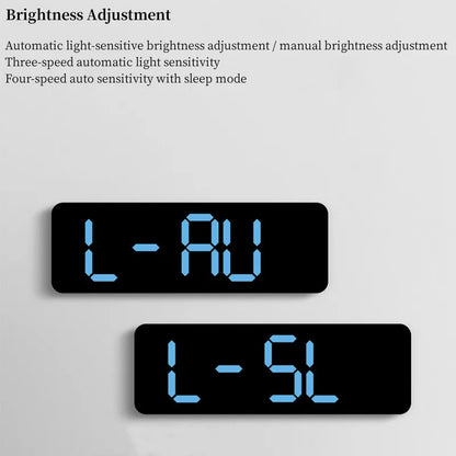 Digital Wall Clock