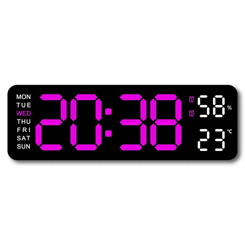 Digital Wall Clock