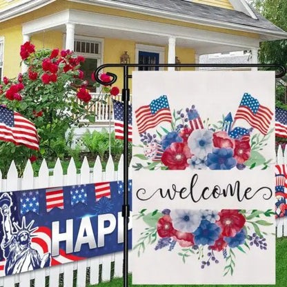 4th of July Garden Flag
