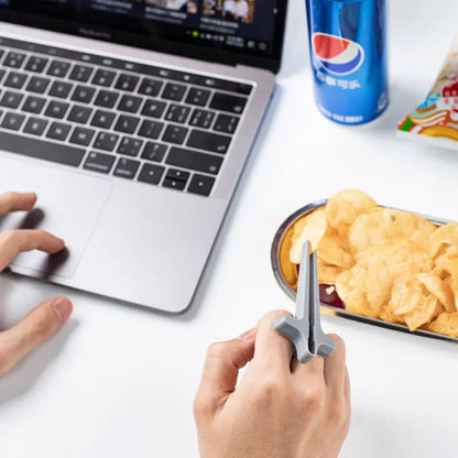 Play Game Finger Chopsticks Eat Snacks