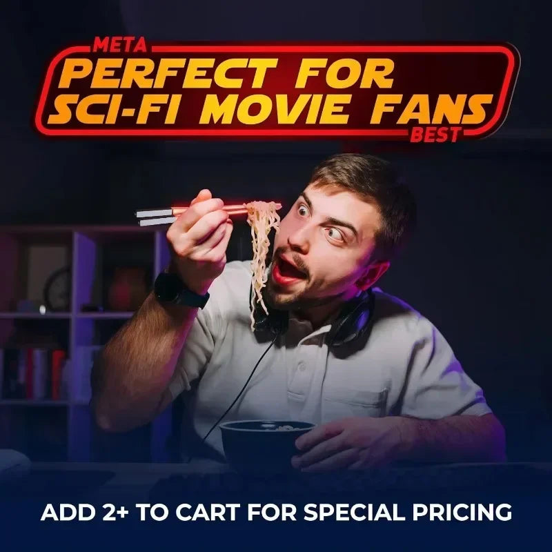 StarWar Reusable LED Lightsaber Chopsticks