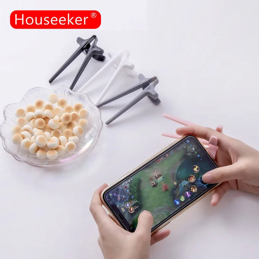 Play Game Finger Chopsticks Eat Snacks