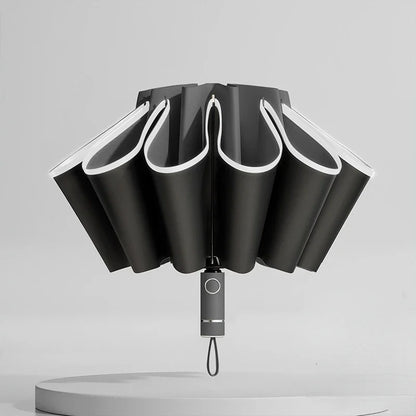 Fully Automatic Reverse Folding Umbrella