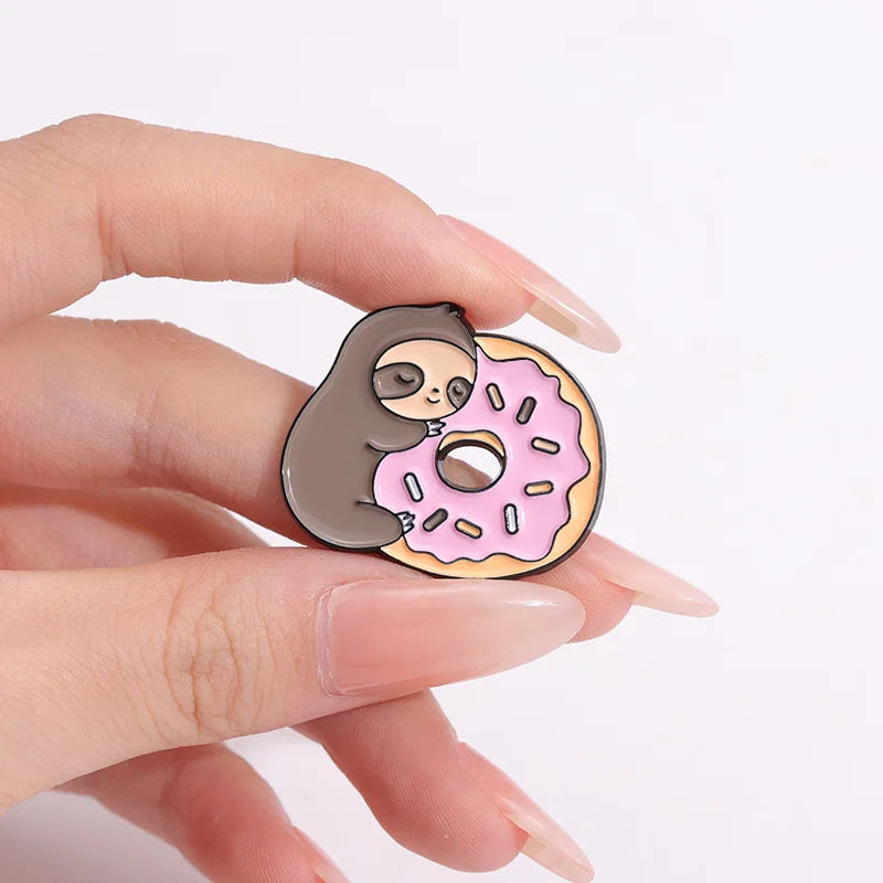 Cute koala-shaped brooches