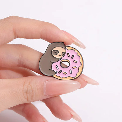 Cute koala-shaped brooches