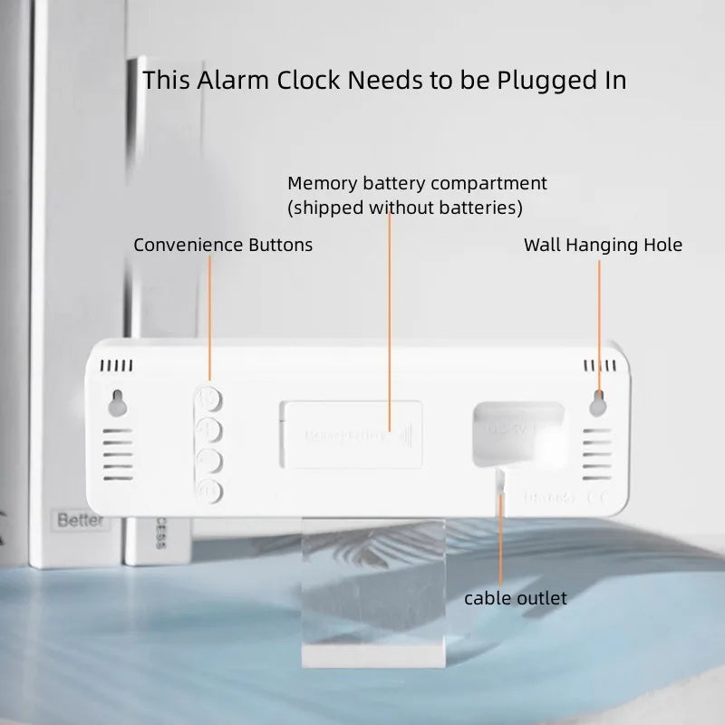 Digital Wall Clock