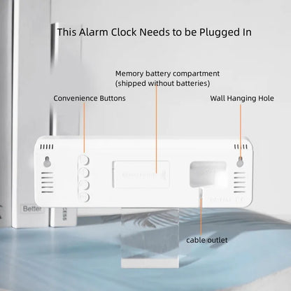 Digital Wall Clock