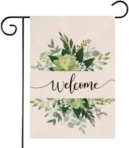 Welcome Garden Flag