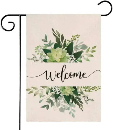 Welcome Garden Flag