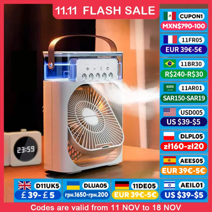 3 In 1 Fan Air Conditioner