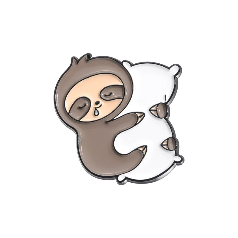 Cute koala-shaped brooches
