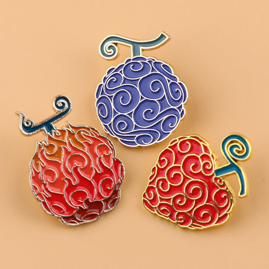 One Piece DEVIL FRUITS Pins