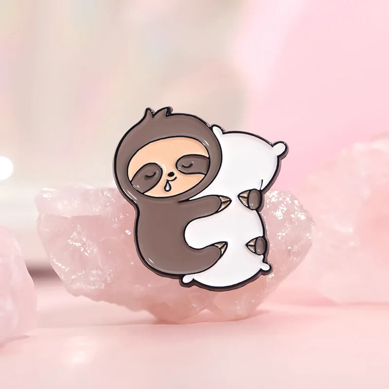 Cute koala-shaped brooches