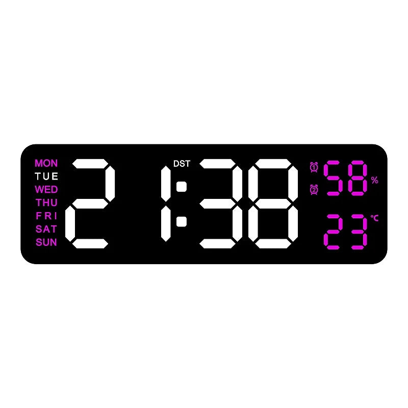 Digital Wall Clock