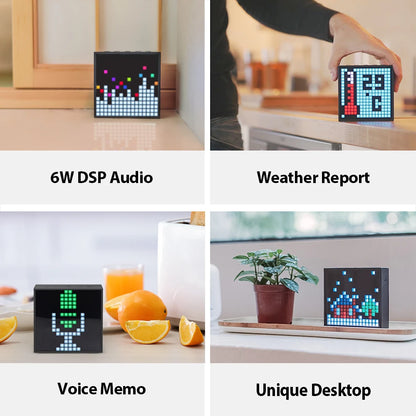 Divoom Timebox Evo Bluetooth Portable Speaker with Clock